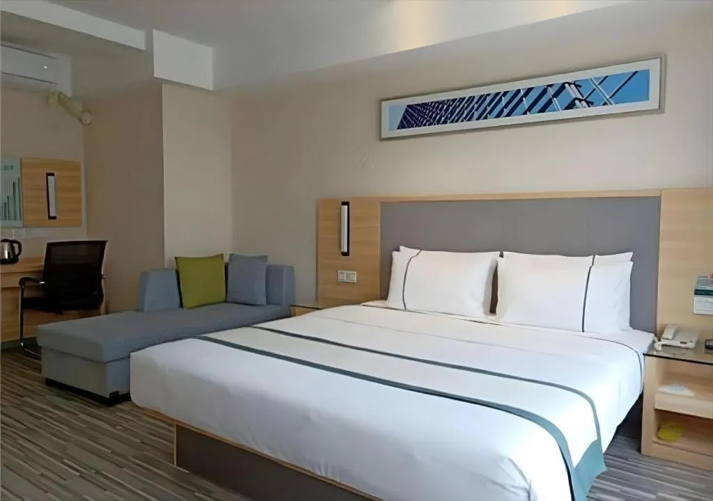 Bed in City Comfort Inn Nanchong Nanbu County Government