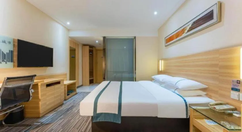 Bed in City Comfort Inn Suizhou Lieshan Avenue