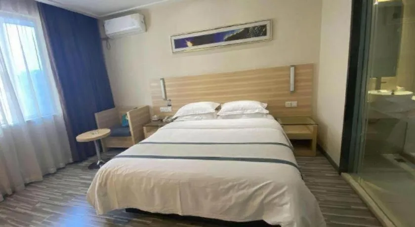 Bed in City Comfort Inn Suizhou Lieshan Avenue