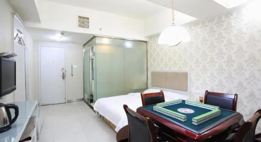 Bed in City Comfort Inn Changsha Yuelu Mountain Orange Island Head