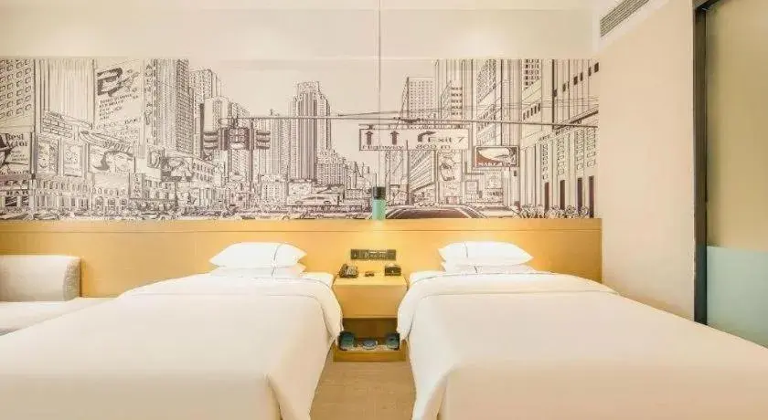 Bed in City Comfort Inn Zhaoqing Qixingyan Yihua Plaza Agile City Bed in City Comfort Inn Zhaoqing Qixingyan Yihua Plaza Agile City