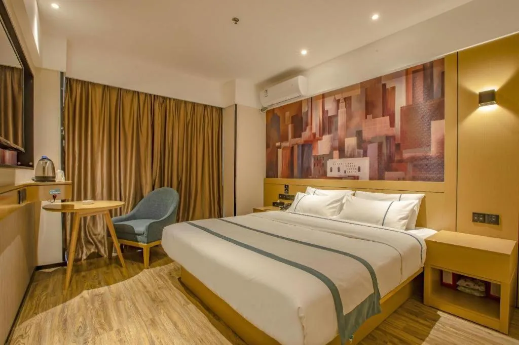 Bed in City Comfort Inn Nanning Xiangsi Lake Gaoxin Avenue