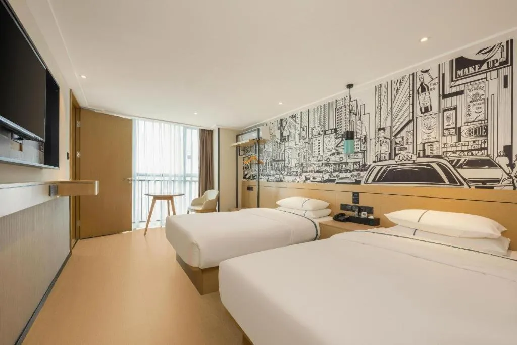 Bed in City Comfort Inn Nanning Xiangsi Lake Gaoxin Avenue