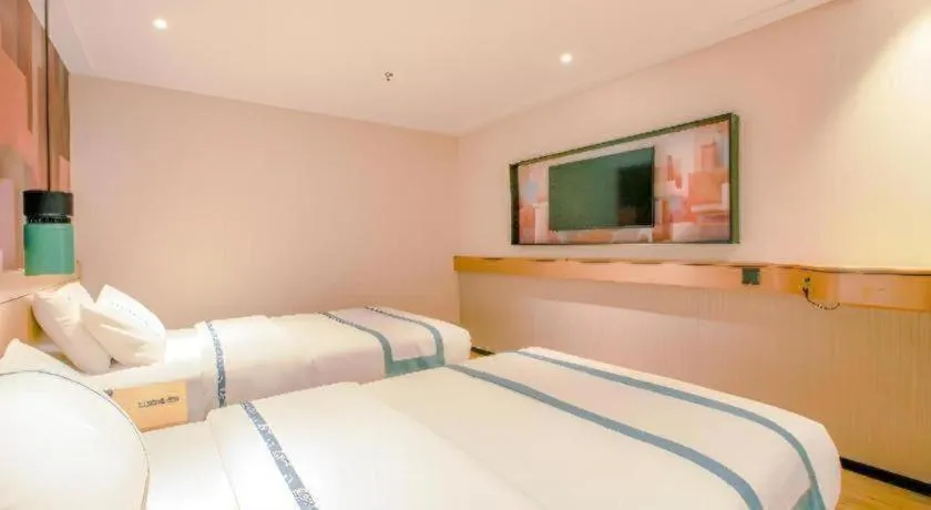 Bed in City Comfort Inn Nanning Xiangsi Lake Gaoxin Avenue