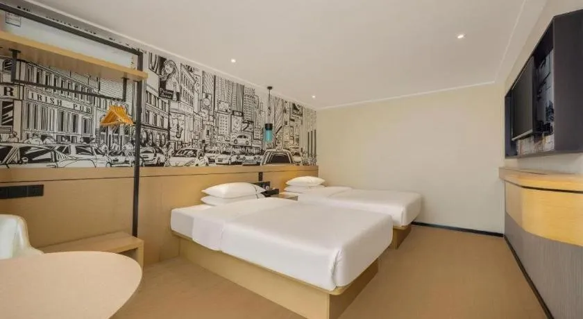 Bed in City Comfort Inn Nanning Xiangsi Lake Gaoxin Avenue