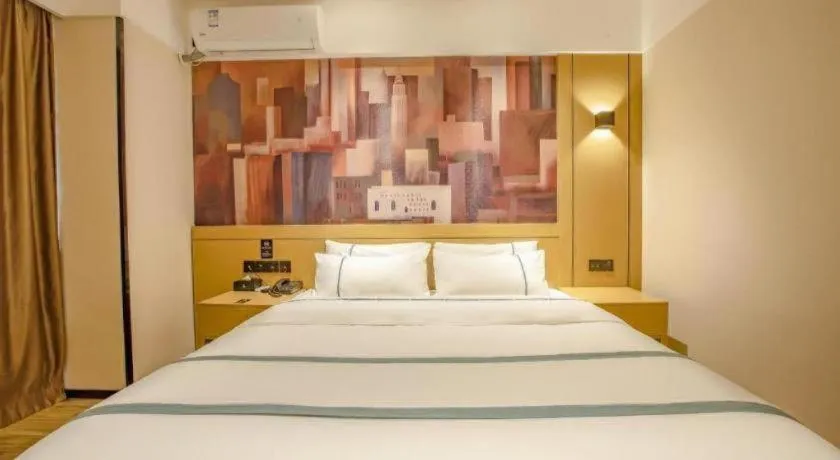 Bed in City Comfort Inn Nanning Xiangsi Lake Gaoxin Avenue