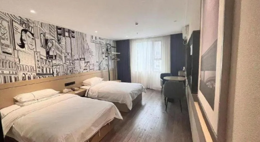 Bed in City Comfort Inn Nanning Jianzheng Road Food Street