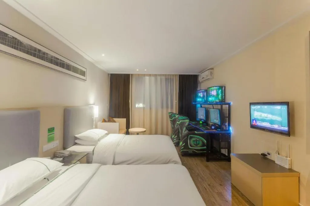 Bed in City Comfort Inn Nanning Jianzheng Road Food Street