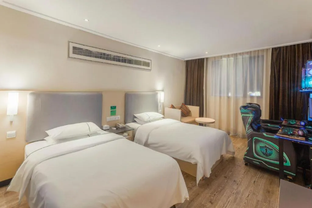 Bed in City Comfort Inn Nanning Jianzheng Road Food Street