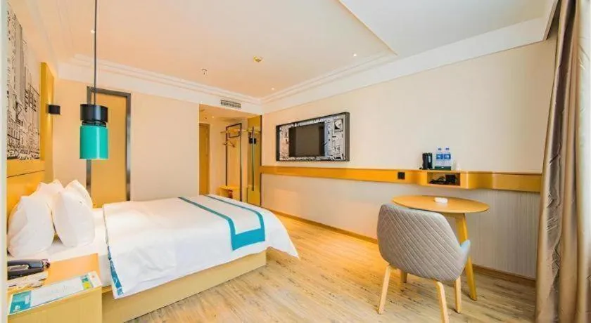 Bed in City Comfort Inn Changsha Railway Station Amiling Metro Station