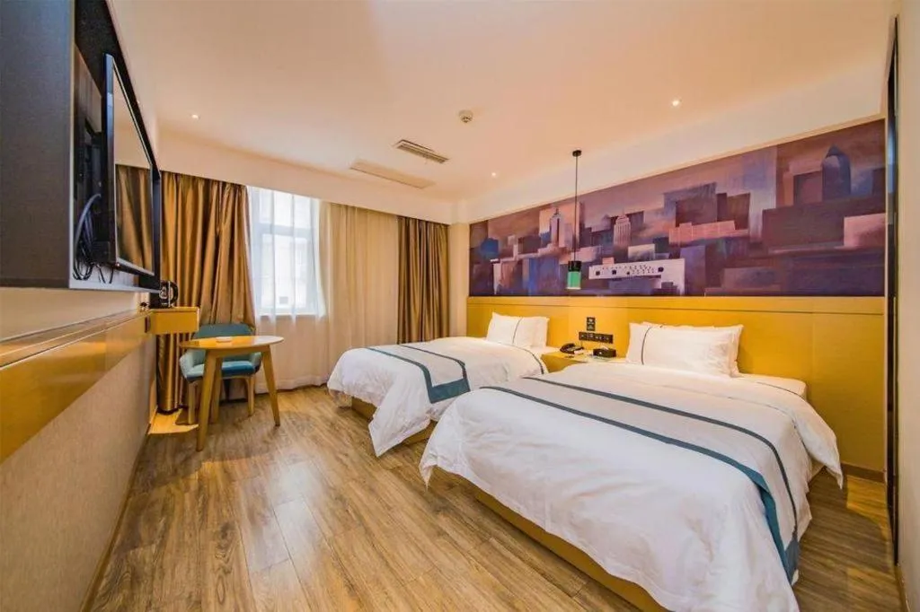 Bed in City Comfort Inn Changsha Railway Station Amiling Metro Station