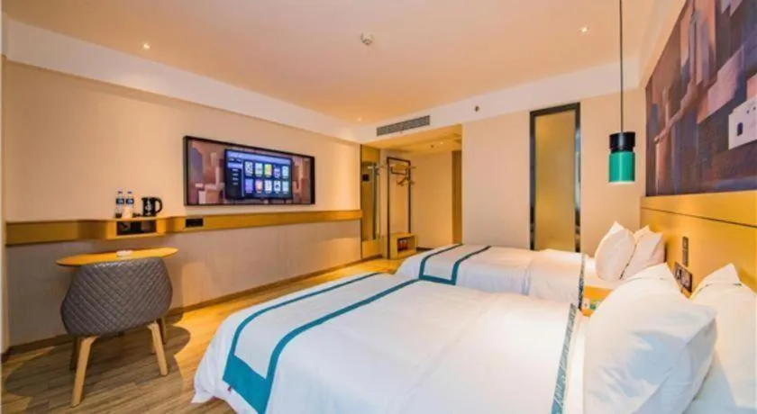 Bed in City Comfort Inn Changsha Railway Station Amiling Metro Station