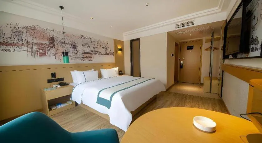 Bed in City Comfort Inn Changsha Railway Station Amiling Metro Station