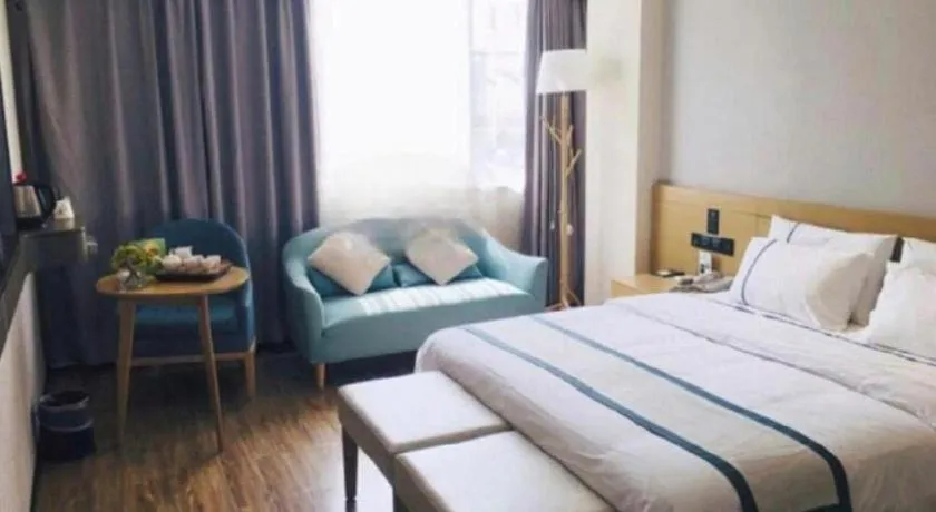 Bed in City Comfort Inn Wuzhou Teng County Bus Station