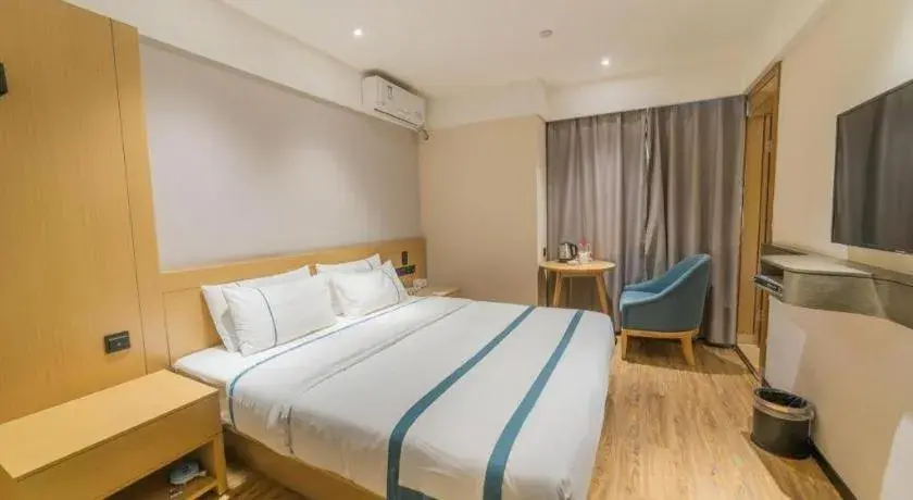 Bed in City Comfort Inn Wuzhou Teng County Bus Station Bed in City Comfort Inn Wuzhou Teng County Bus Station