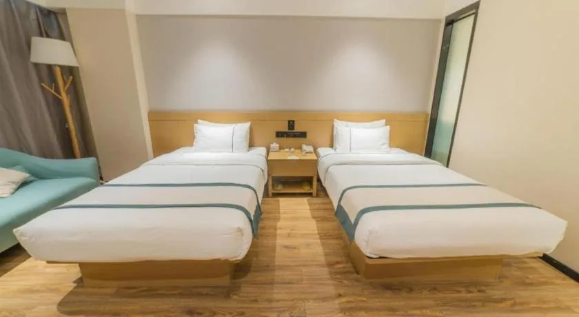 Bed in City Comfort Inn Wuzhou Teng County Bus Station