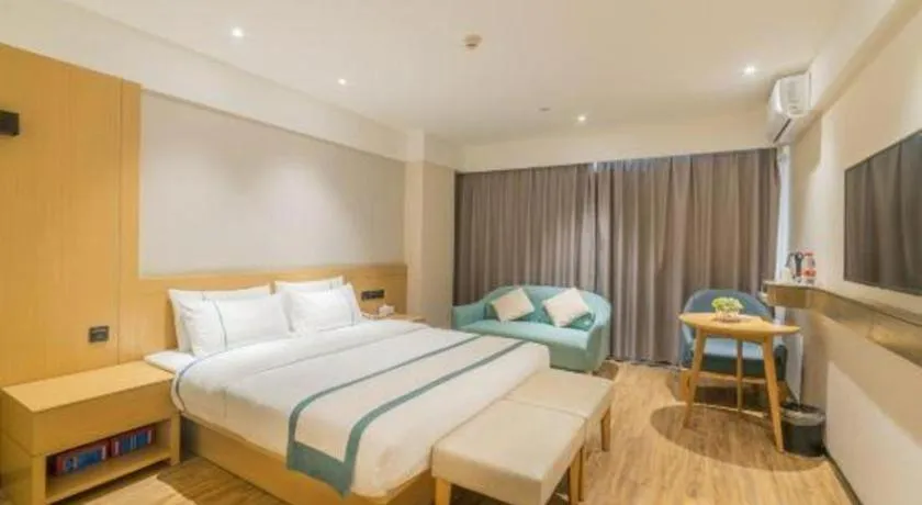 Bed in City Comfort Inn Wuzhou Teng County Bus Station