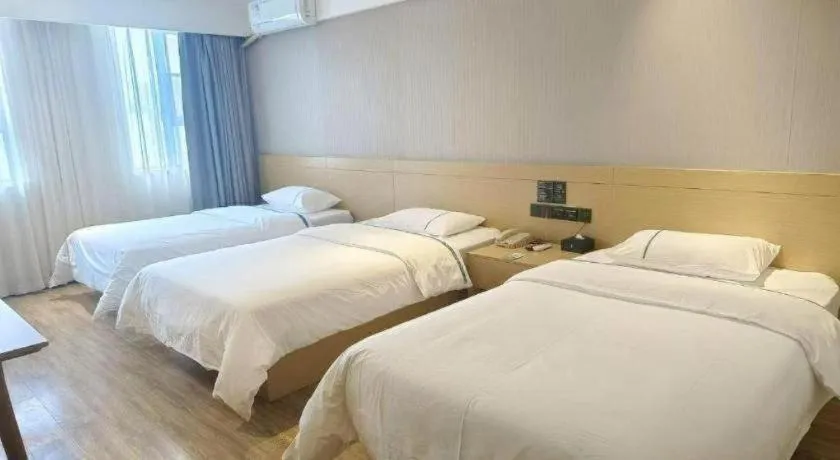 Bed in City Comfort Inn Wuzhou Teng County Bus Station