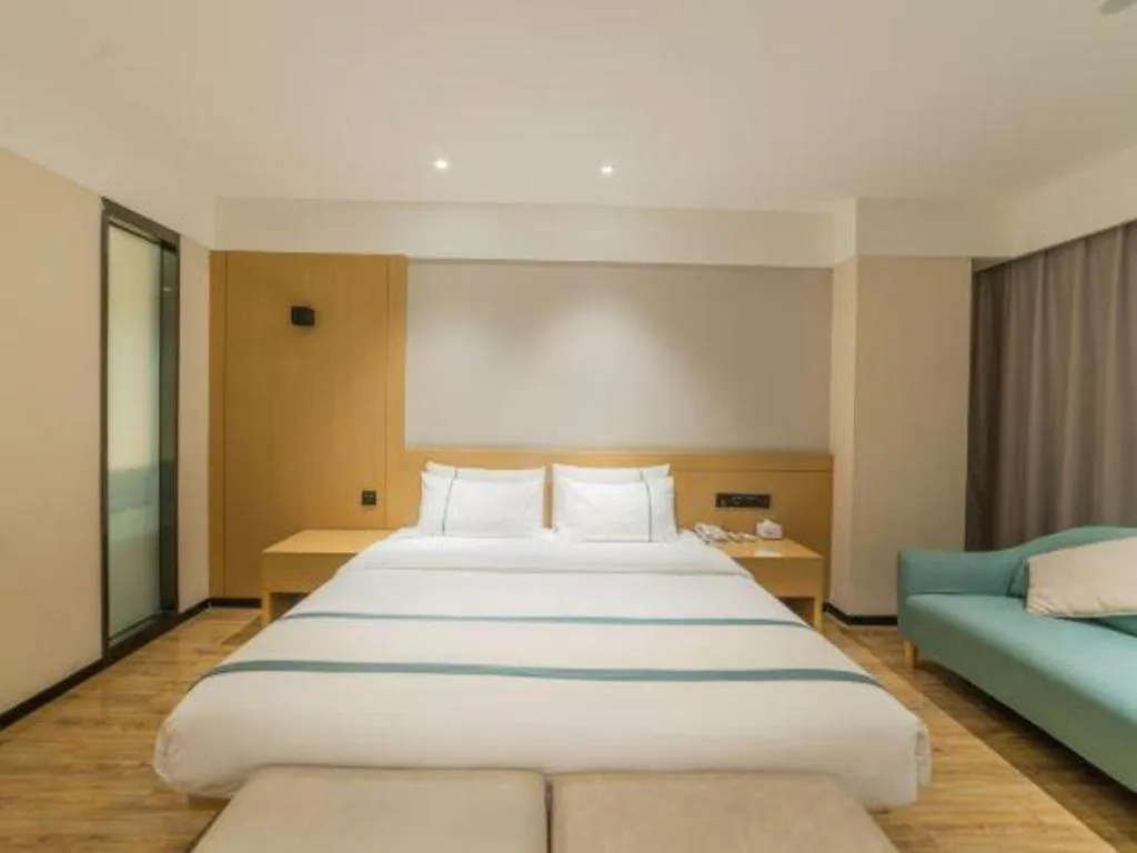 Bed in City Comfort Inn Wuzhou Teng County Bus Station