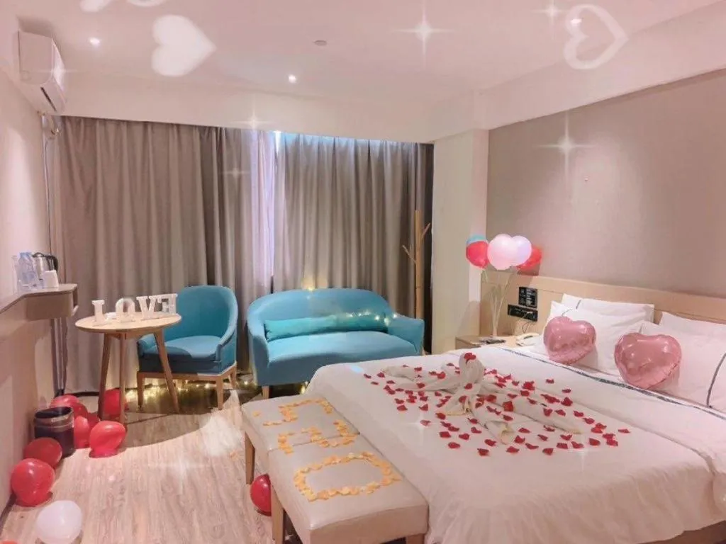 Bed in City Comfort Inn Wuzhou Teng County Bus Station