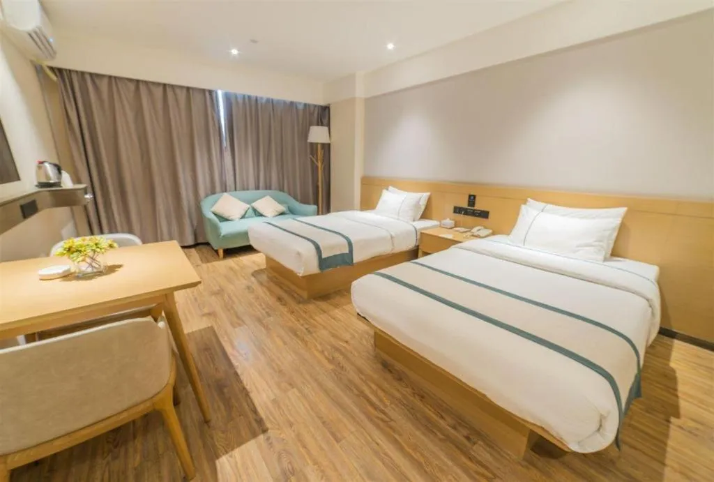 Bed in City Comfort Inn Wuzhou Teng County Bus Station