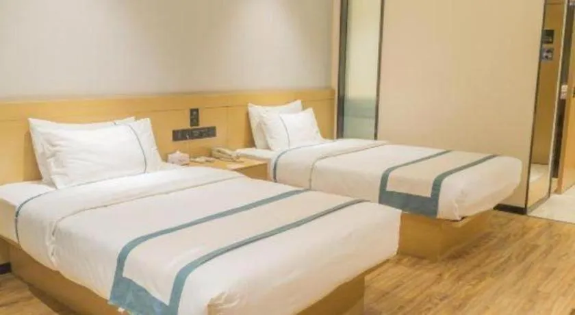 Bed in City Comfort Inn Wuzhou Teng County Bus Station