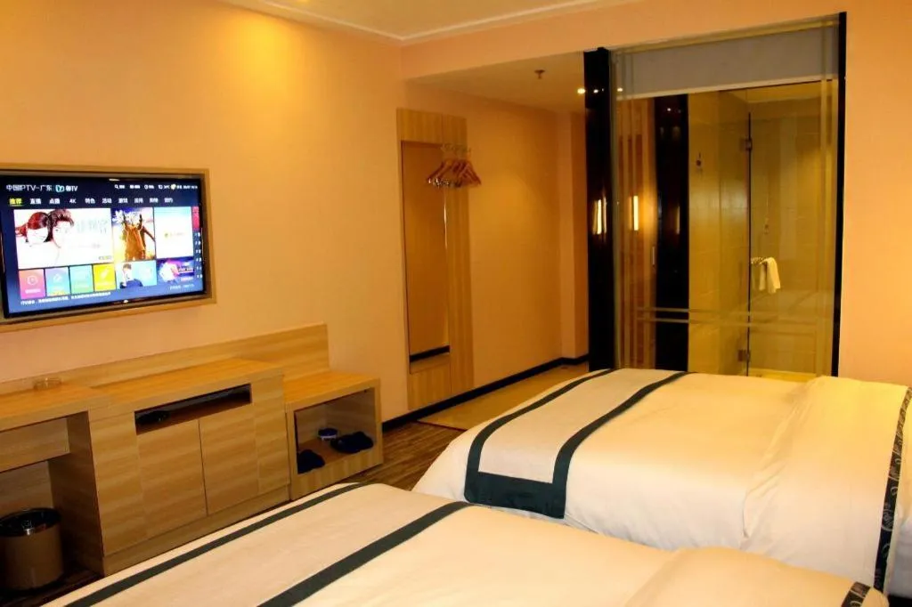 Bed in City Comfort Inn Heyuan Longchuan Bus Station