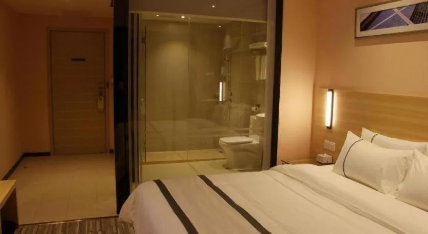 Bed in City Comfort Inn Heyuan Longchuan Bus Station