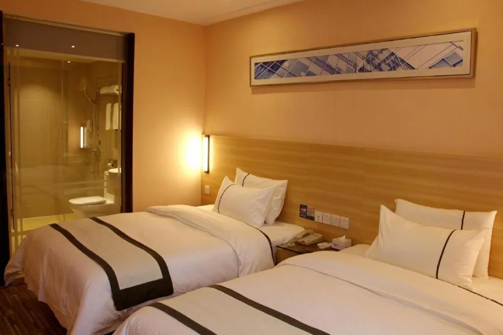 Bed in City Comfort Inn Heyuan Longchuan Bus Station