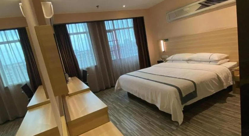 Bed in City Comfort Inn Heyuan Longchuan Bus Station