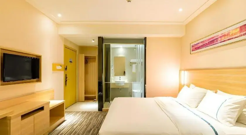 Bed in City Comfort Inn Heyuan Longchuan Bus Station Bed in City Comfort Inn Heyuan Longchuan Bus Station