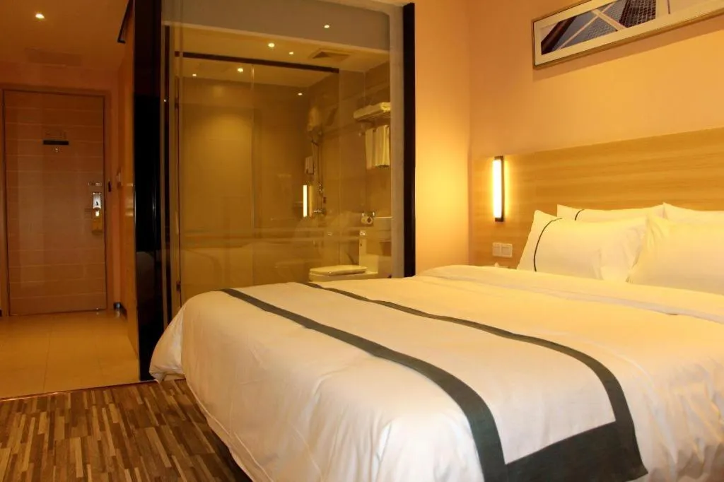 Bed in City Comfort Inn Heyuan Longchuan Bus Station