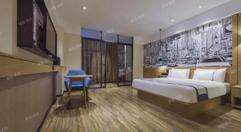 Bed in City Comfort Inn Dongguan Gaobu Avenue