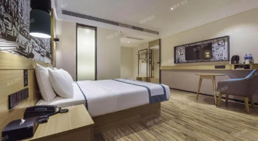 Bed in City Comfort Inn Dongguan Gaobu Avenue