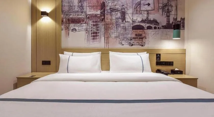 Bed in City Comfort Inn Dongguan Gaobu Avenue