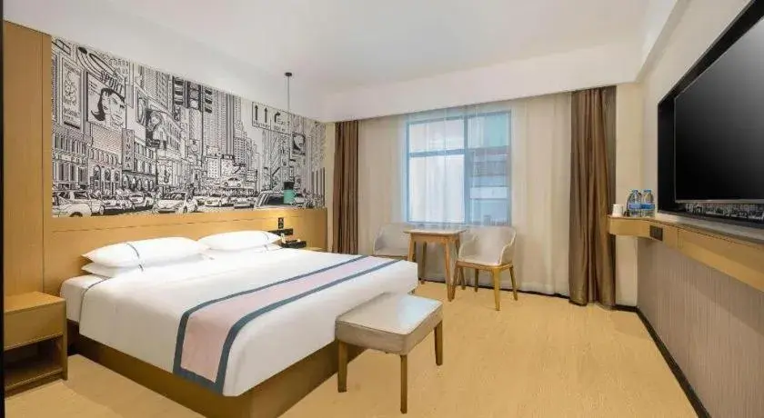 Bed in City Comfort Inn Dongfang Donghai Road Gymnasium Municipal Government Bed in City Comfort Inn Dongfang Donghai Road Gymnasium Municipal Government