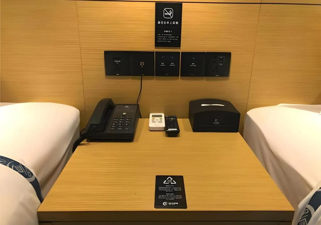 Bed in City Comfort Inn Ezhou Hengda