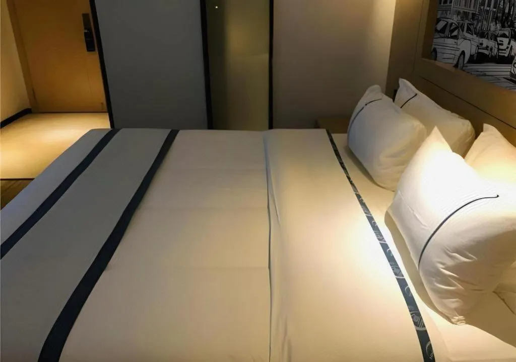 Bed in City Comfort Inn Ezhou Hengda