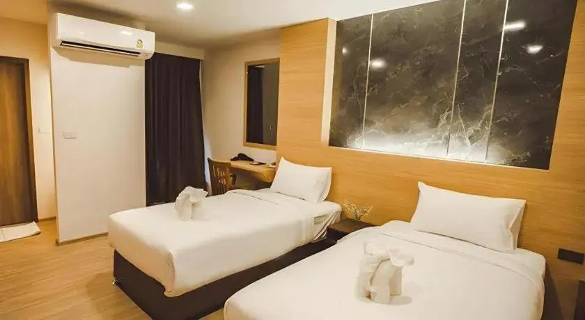 Bed in B2 Amata Nakorn Premier Hotel Bed in B2 Amata Nakorn Premier Hotel