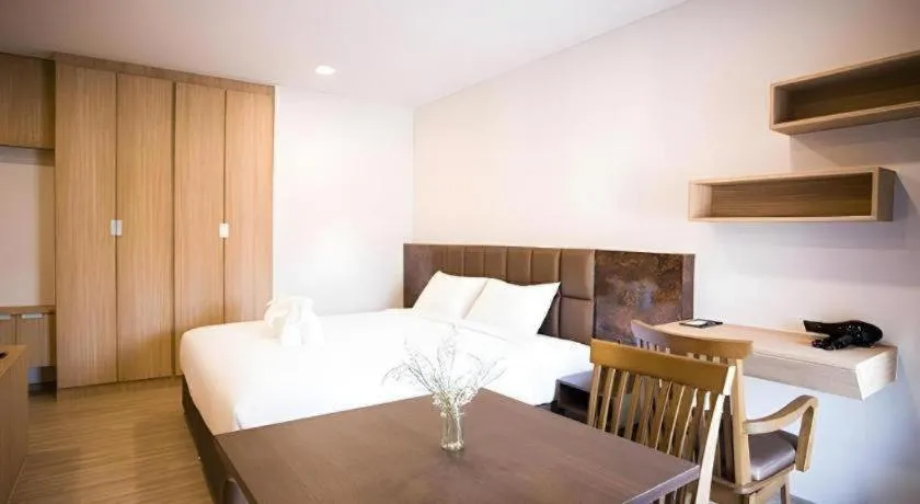 Bed in B2 Amata Nakorn Premier Hotel