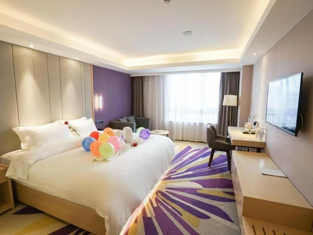 Bed in Lavande Hotels· Suizhou Wenfeng