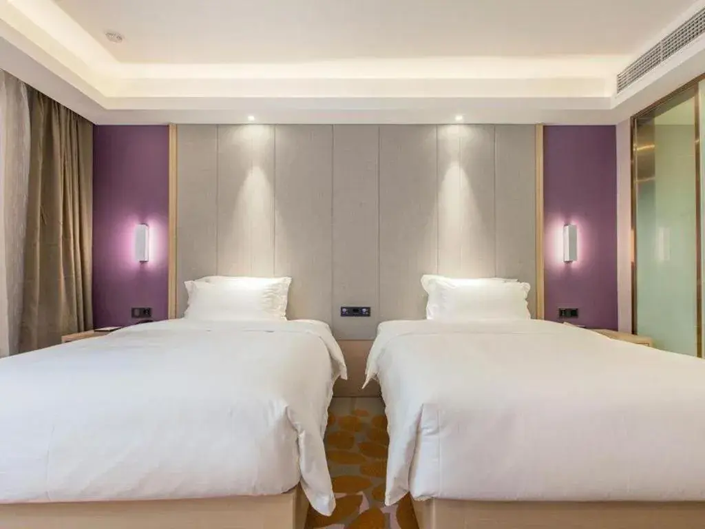 Bed in Lavande Hotels· Suizhou Wenfeng Bed in Lavande Hotels· Suizhou Wenfeng