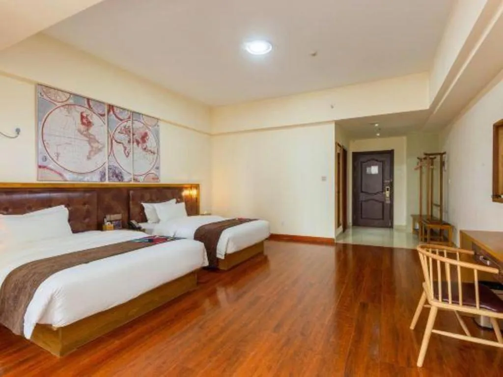 Bed in James Joyce Coffetel· Ji'Nan Changqing District Government Jingshi Xi Road