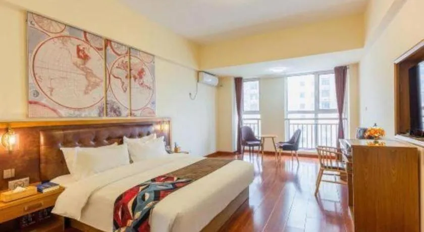 Bed in James Joyce Coffetel· Ji'Nan Changqing District Government Jingshi Xi Road