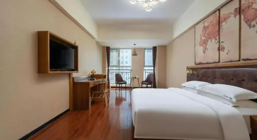 Bed in James Joyce Coffetel· Ji'Nan Changqing District Government Jingshi Xi Road Bed in James Joyce Coffetel· Ji'Nan Changqing District Government Jingshi Xi Road