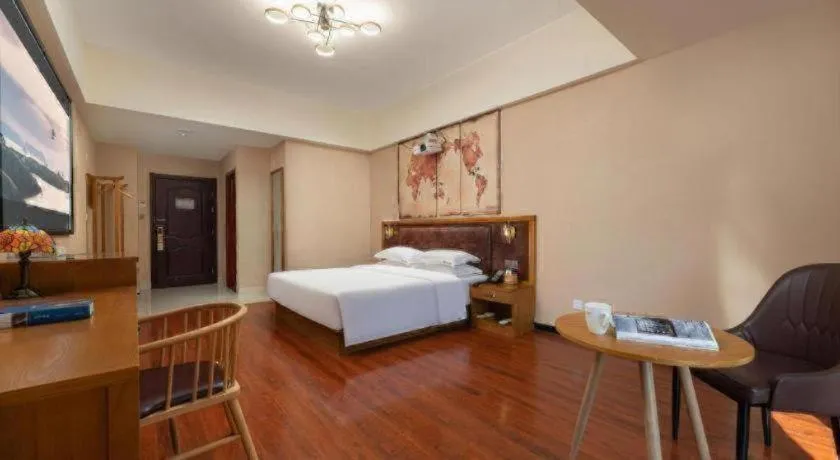 Bed in James Joyce Coffetel· Ji'Nan Changqing District Government Jingshi Xi Road