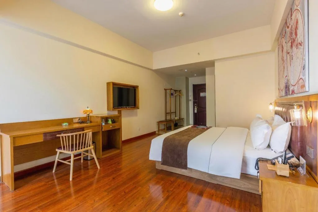 Bed in James Joyce Coffetel· Ji'Nan Changqing District Government Jingshi Xi Road