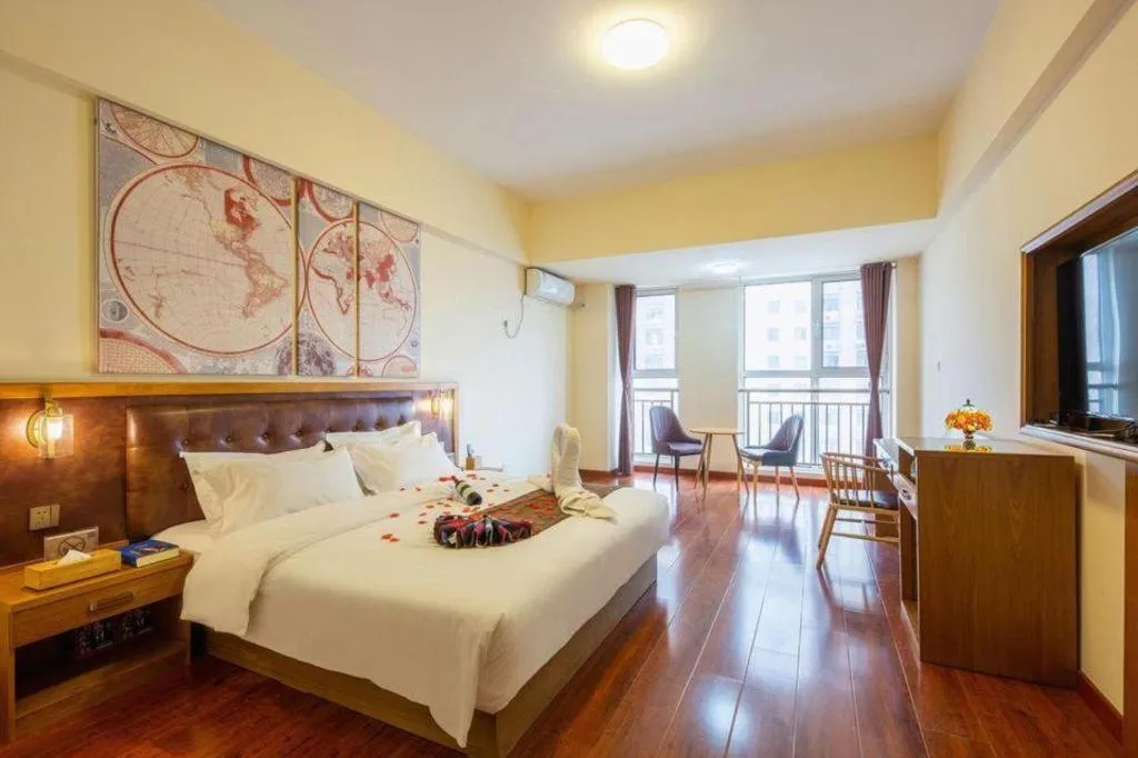 Bed in James Joyce Coffetel· Ji'Nan Changqing District Government Jingshi Xi Road