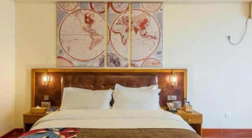 Bed in James Joyce Coffetel· Ji'Nan Changqing District Government Jingshi Xi Road