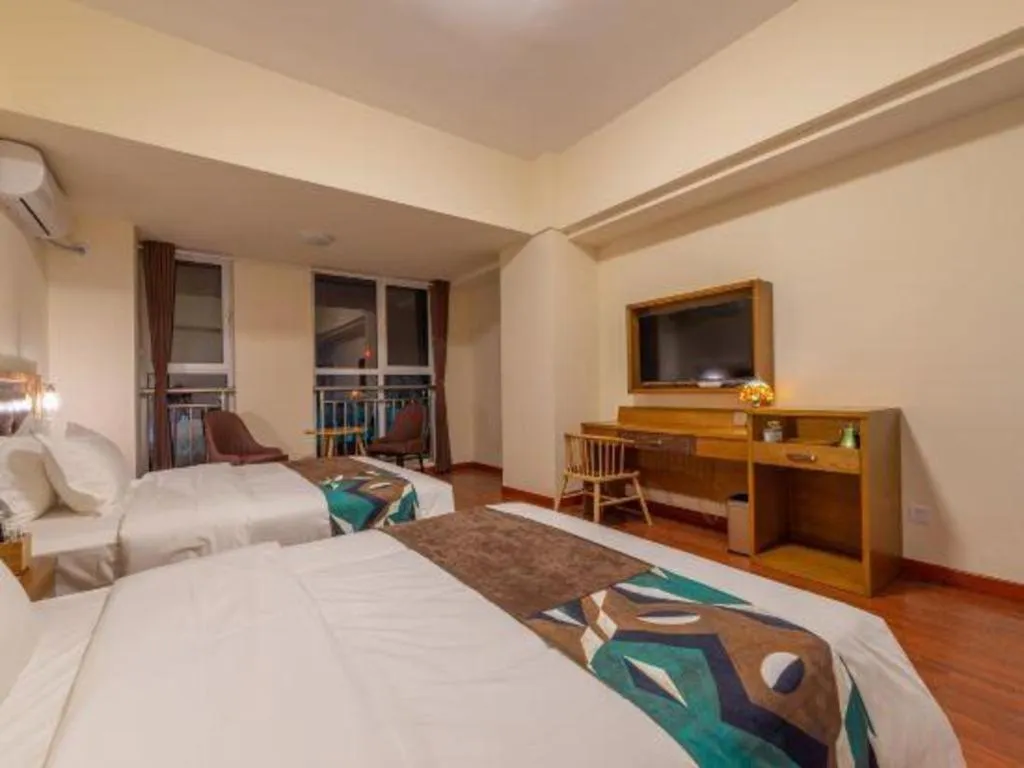 Bed in James Joyce Coffetel· Ji'Nan Changqing District Government Jingshi Xi Road